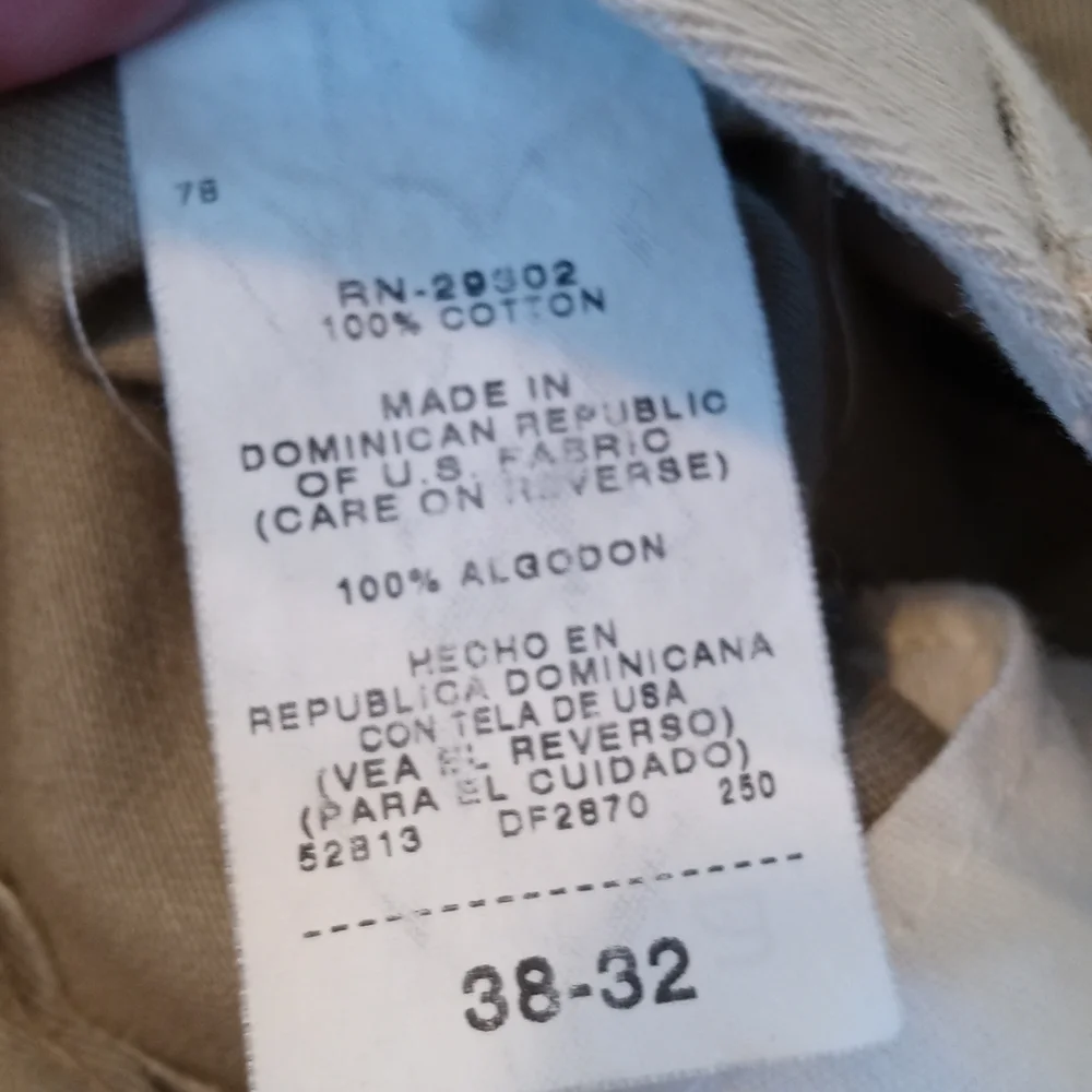 Farah  men's dress pants size 38-32 tan color